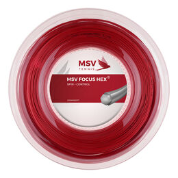 Tenisové Struny MSV Focus-HEX 200m rot